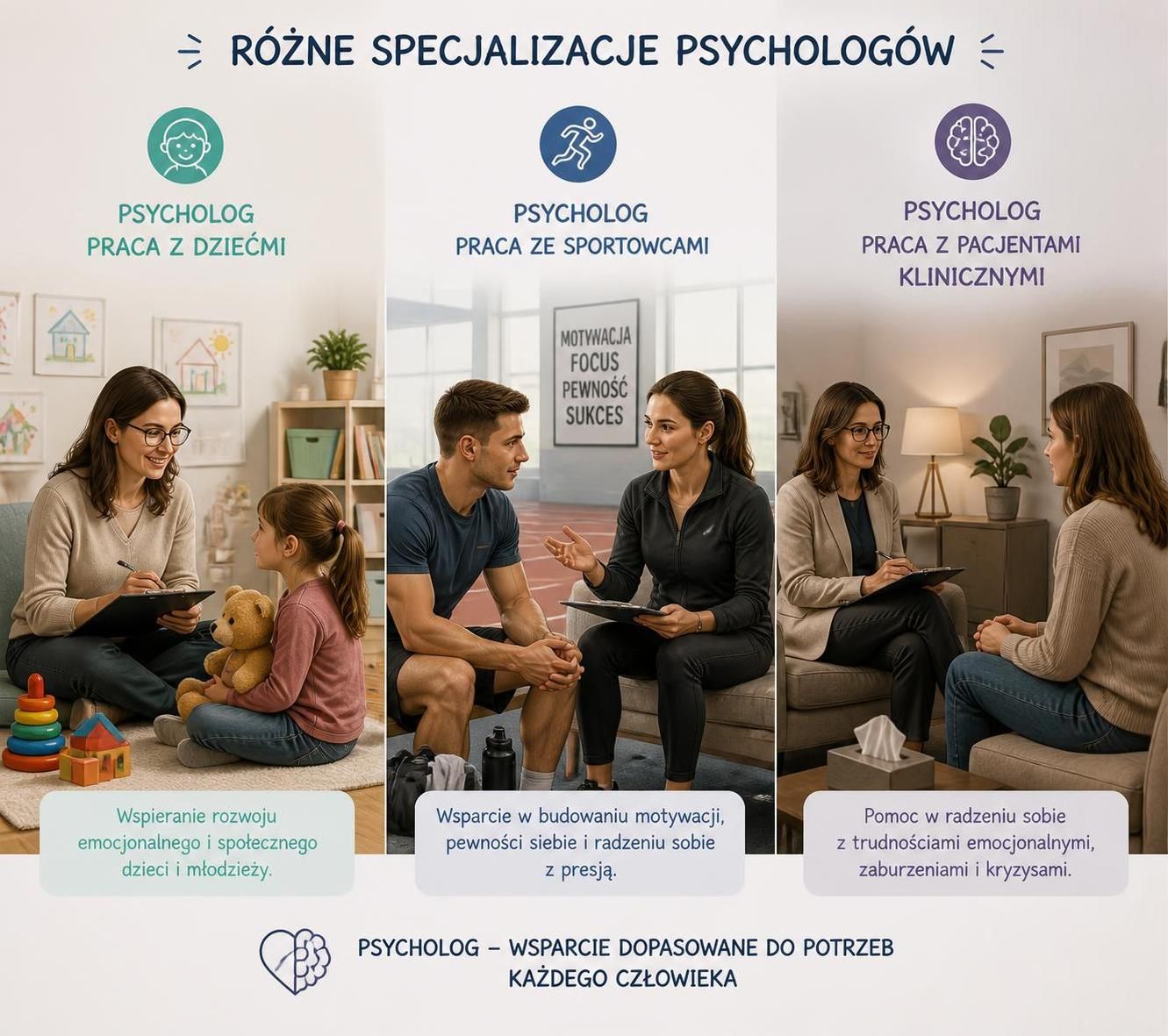 dowiedz się, czym zajmuje się psycholog i kiedy warto skorzystać z jego pomocy, aby poprawić swoje zdrowie psychiczne i jakość życia.