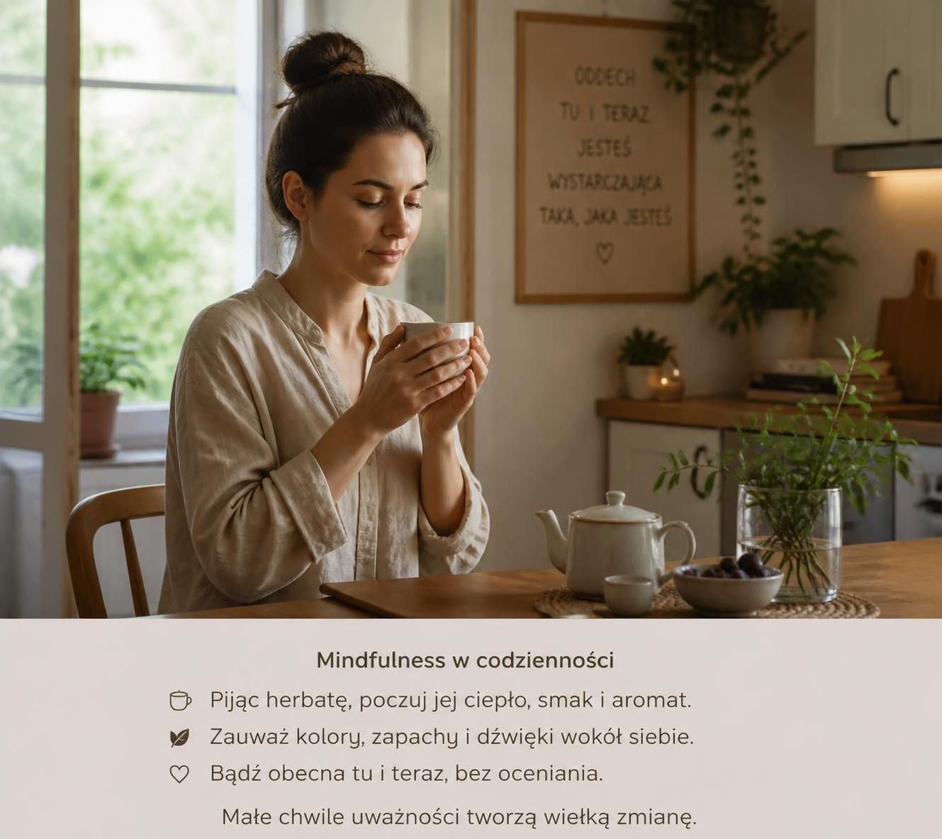 dowiedz się, jak skutecznie praktykować mindfulness dzięki prostym ćwiczeniom na co dzień, które pomogą ci poprawić koncentrację, zredukować stres i zwiększyć świadomość chwili obecnej.