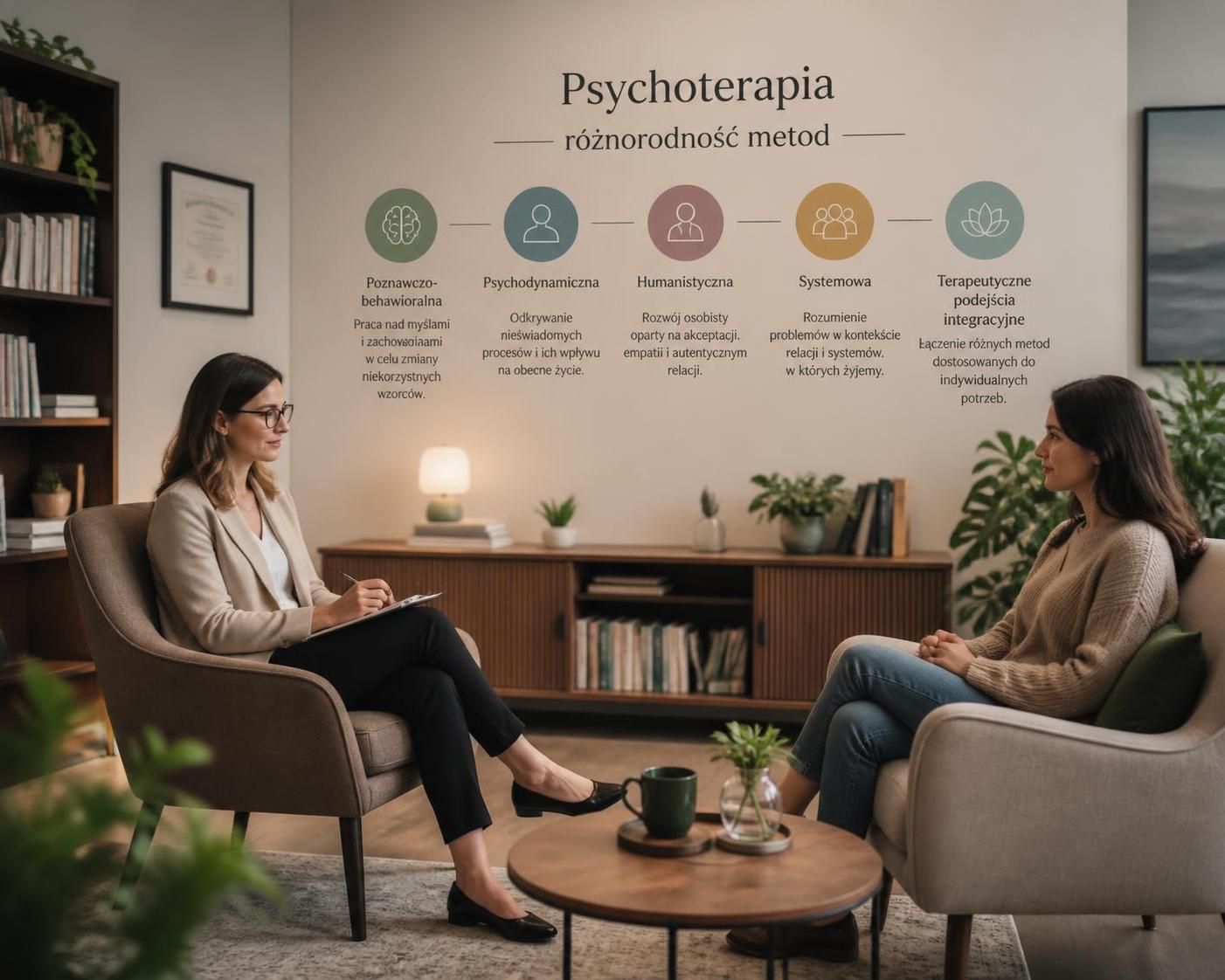 poznaj różne rodzaje psychoterapii i dowiedz się, która metoda będzie dla ciebie najskuteczniejsza. przewodnik po terapiach dostosowanych do twoich potrzeb.